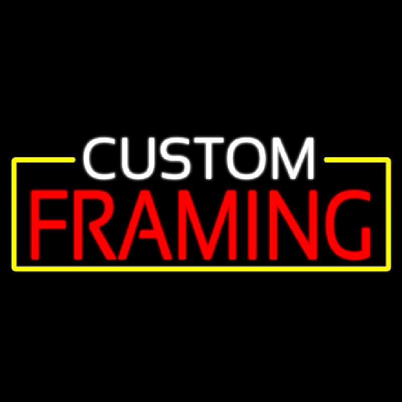 Custom Framing Enseigne Néon