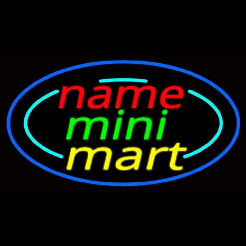 Custom Mini Mart Enseigne Néon