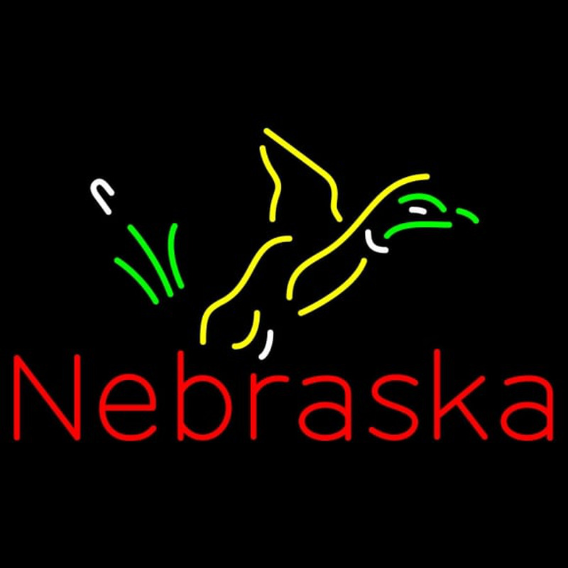 Custom Nebraska Pheasant Steve Enseigne Néon