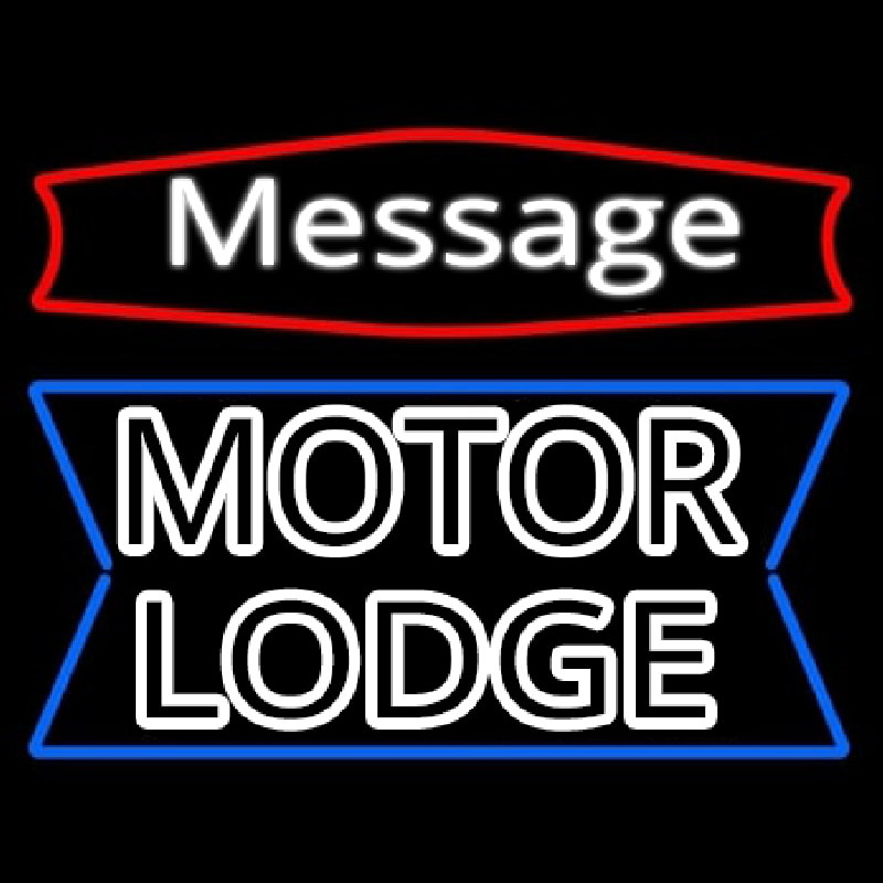 Custom Personalized Motor Lodge Enseigne Néon