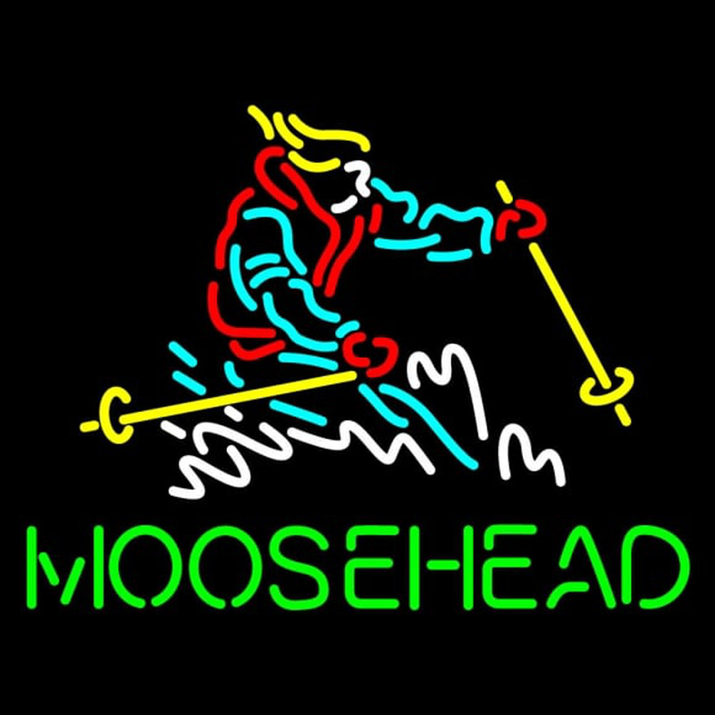 Custom Steamboat Moosehead Beer Enseigne Néon