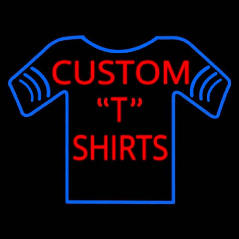 Custom T Shirt Enseigne Néon