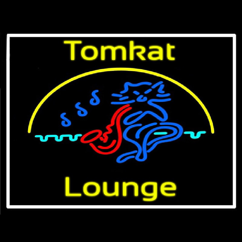 Custom Tomkat Lounge Sa ophone Logo Enseigne Néon