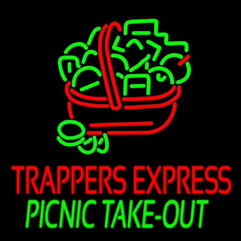 Custom Trappers E press Picnic Take Out Enseigne Néon