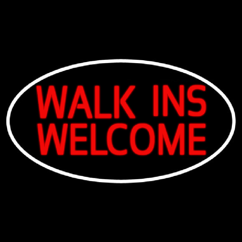 Custom Walks In Welcome 1 Enseigne Néon