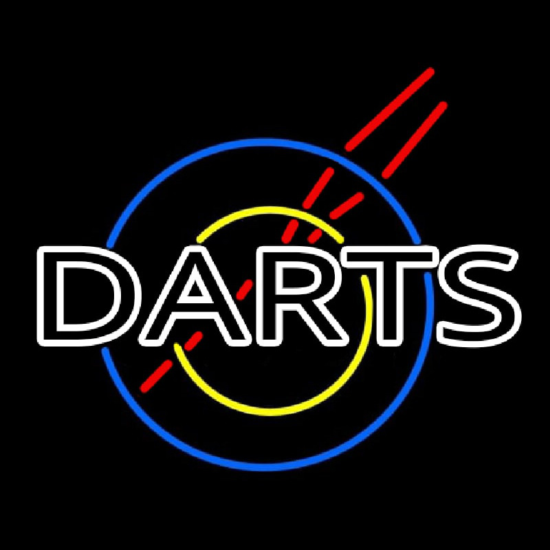 Darts Enseigne Néon