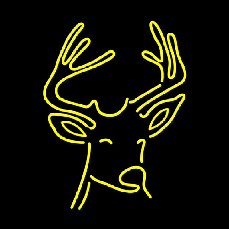 Deer Logo Enseigne Néon