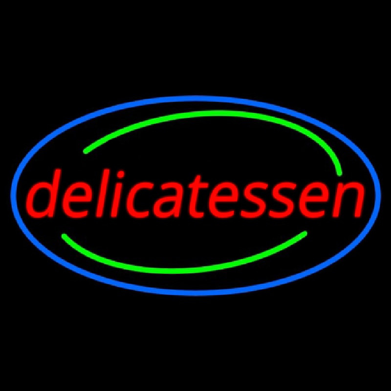 Delicatessen Enseigne Néon