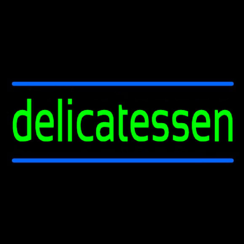 Delicatessen Enseigne Néon