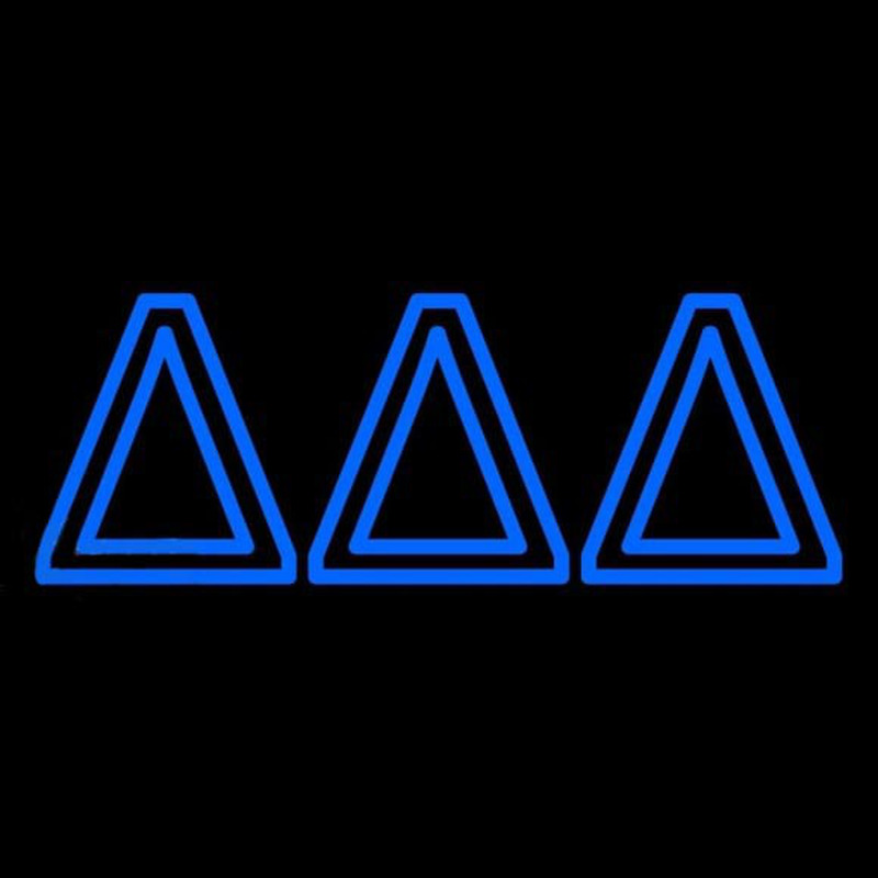 Delta Delta Delta Enseigne Néon