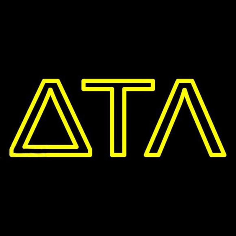 Delta Tau Lambda Enseigne Néon