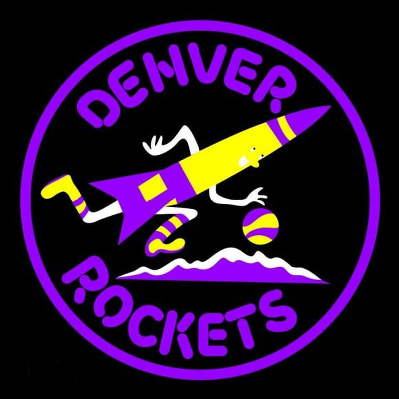 Denver Rockets Enseigne Néon