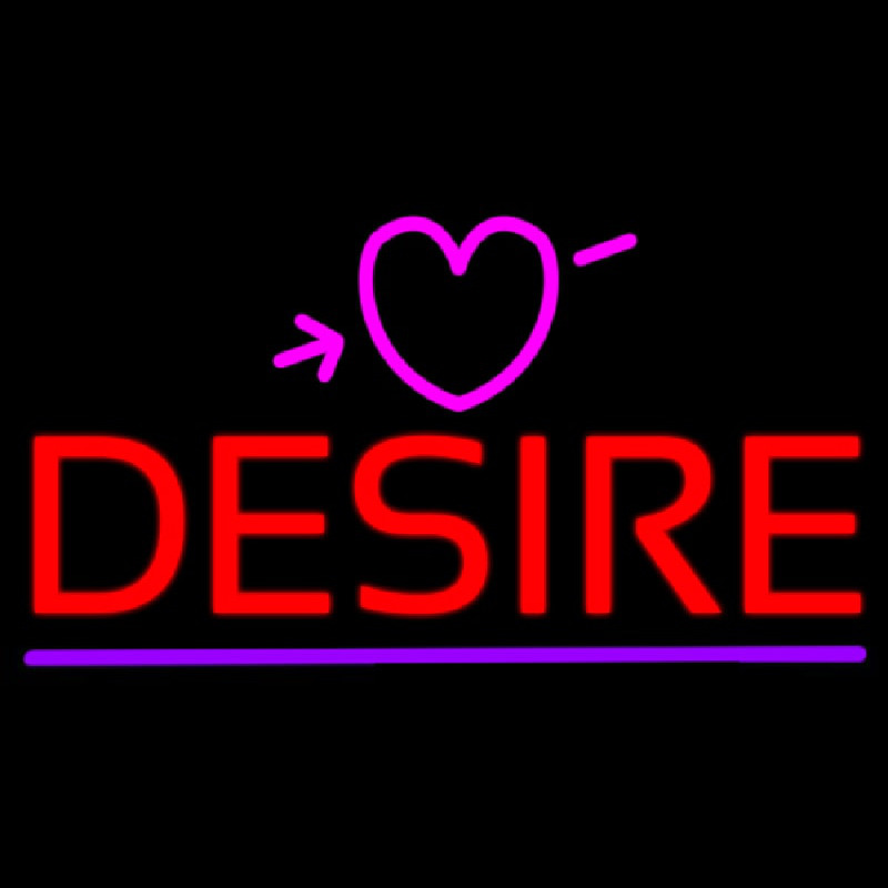 Desire Enseigne Néon