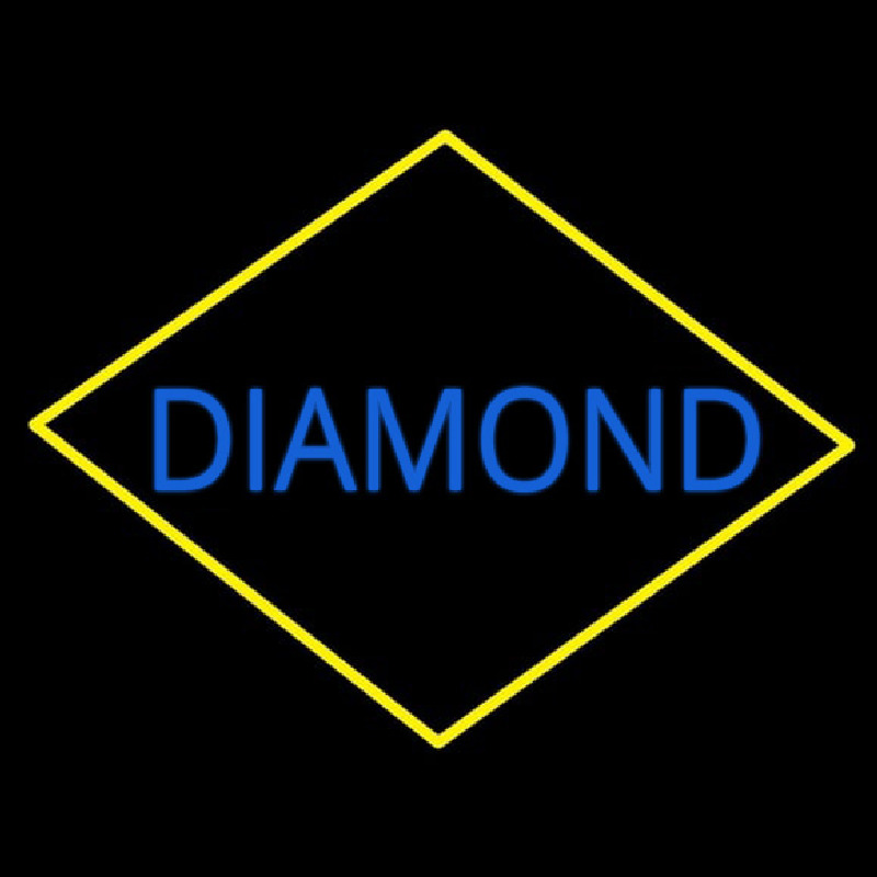Diamond Block Enseigne Néon