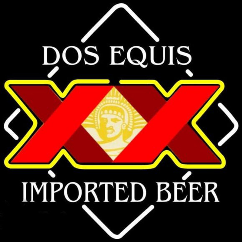 Dos Equis Beer Sign Enseigne Néon