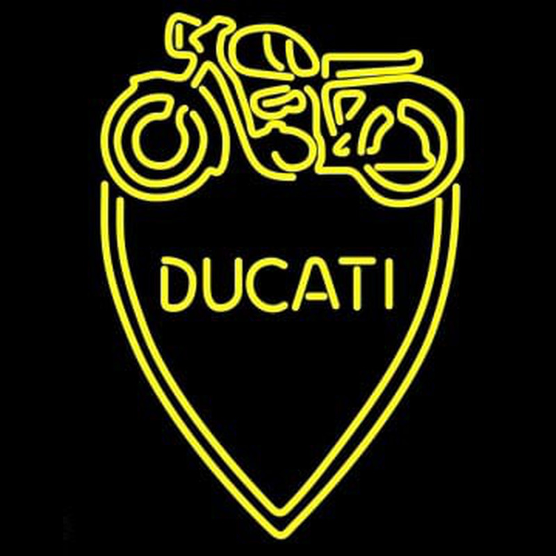 Ducati Meccanica Bllogna Enseigne Néon