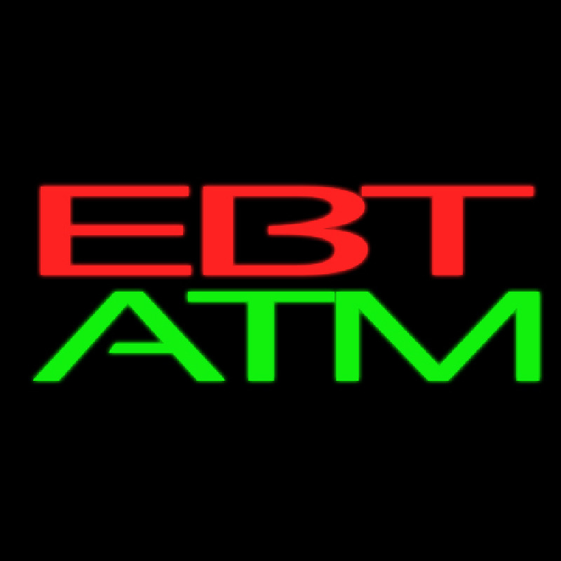 Ebt Atm Enseigne Néon