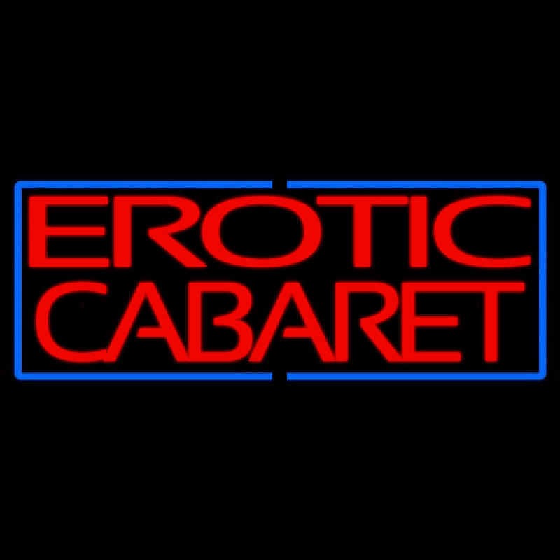 Erotic Cabaret Enseigne Néon