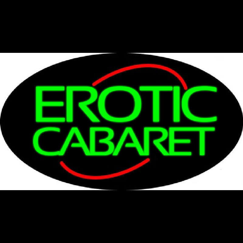 Erotic Cabaret Enseigne Néon