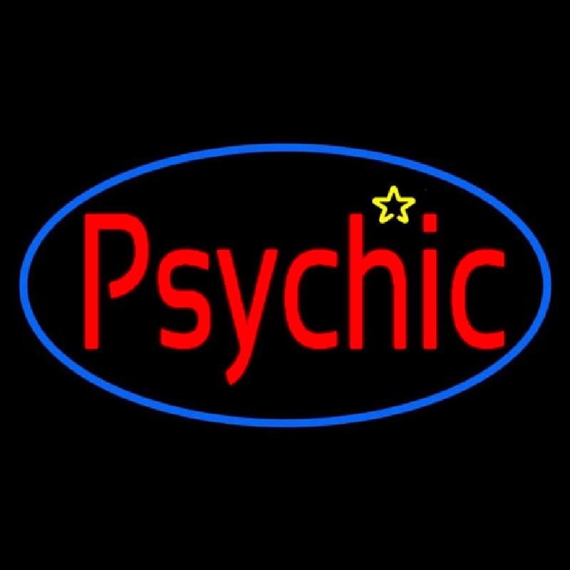 European Psychic Reader Enseigne Néon