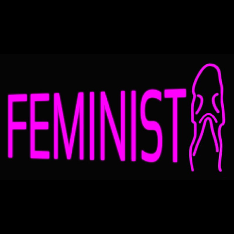 Feminist Girl Enseigne Néon