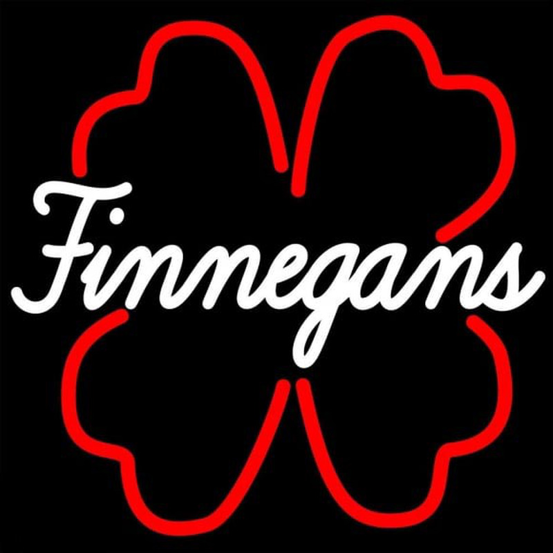 Finnegans And Clover Beer Sign Enseigne Néon