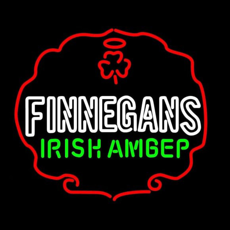 Finnegans Green Logo Beer Sign Enseigne Néon