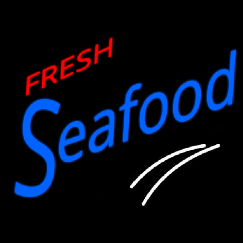 Fresh Seafood  Enseigne Néon