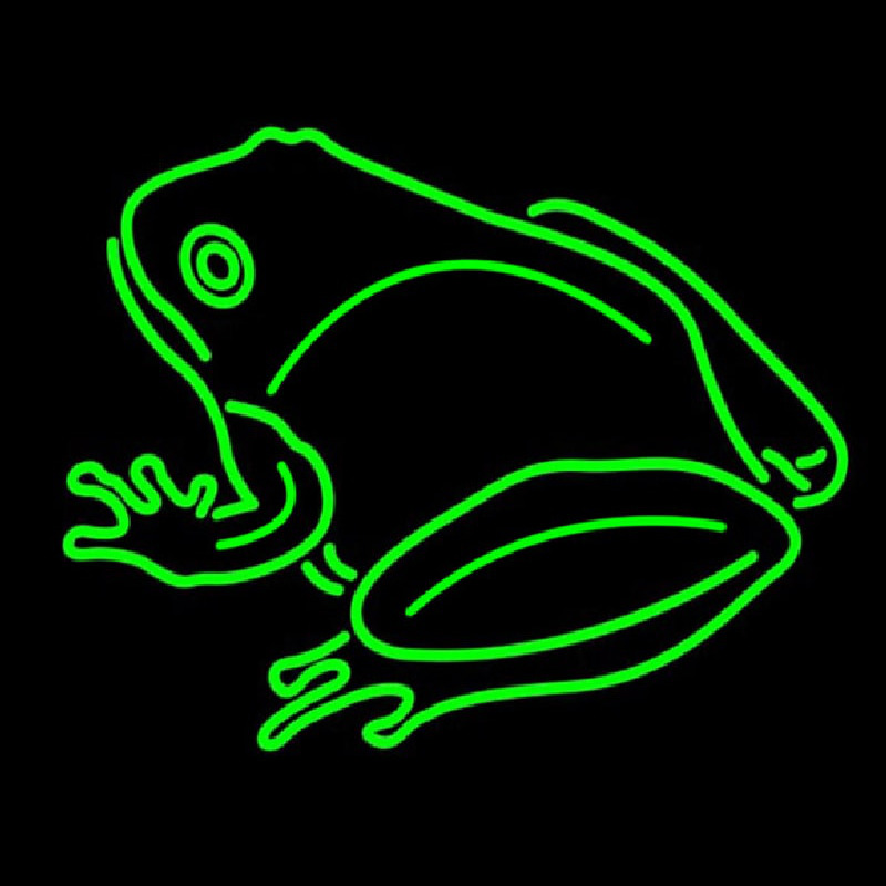 Frog Logo Enseigne Néon
