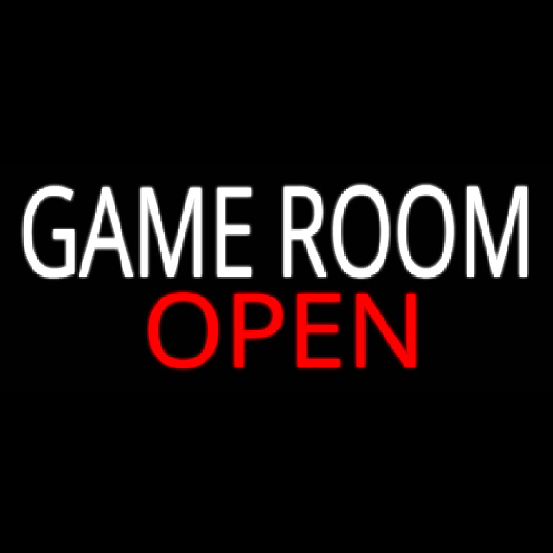 Game Room Open Enseigne Néon