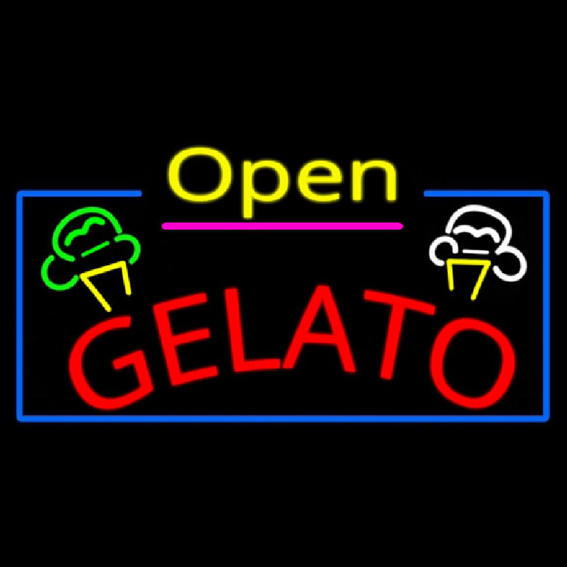 Gelato Enseigne Néon