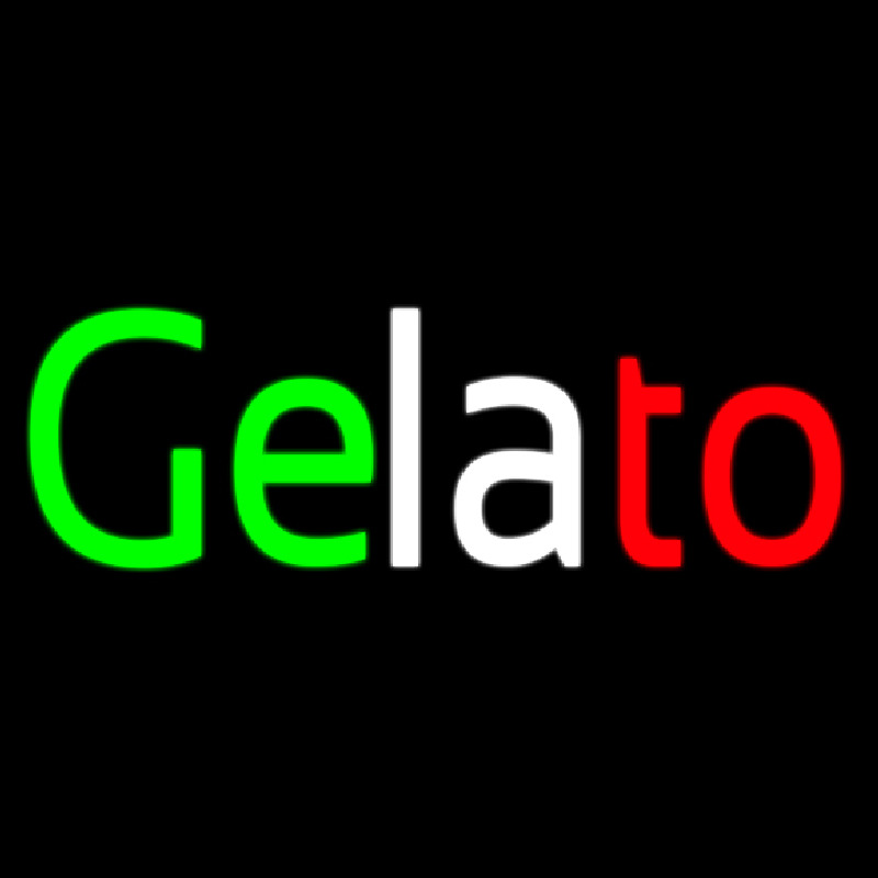 Gelato Enseigne Néon