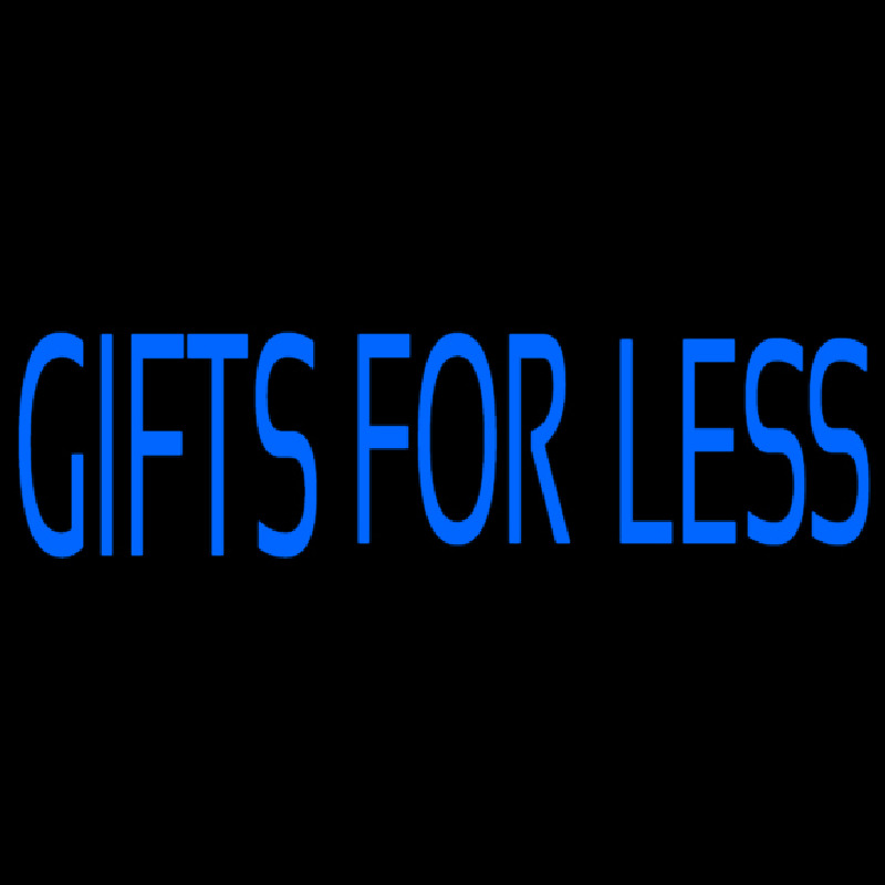 Gifts For Less Block Enseigne Néon