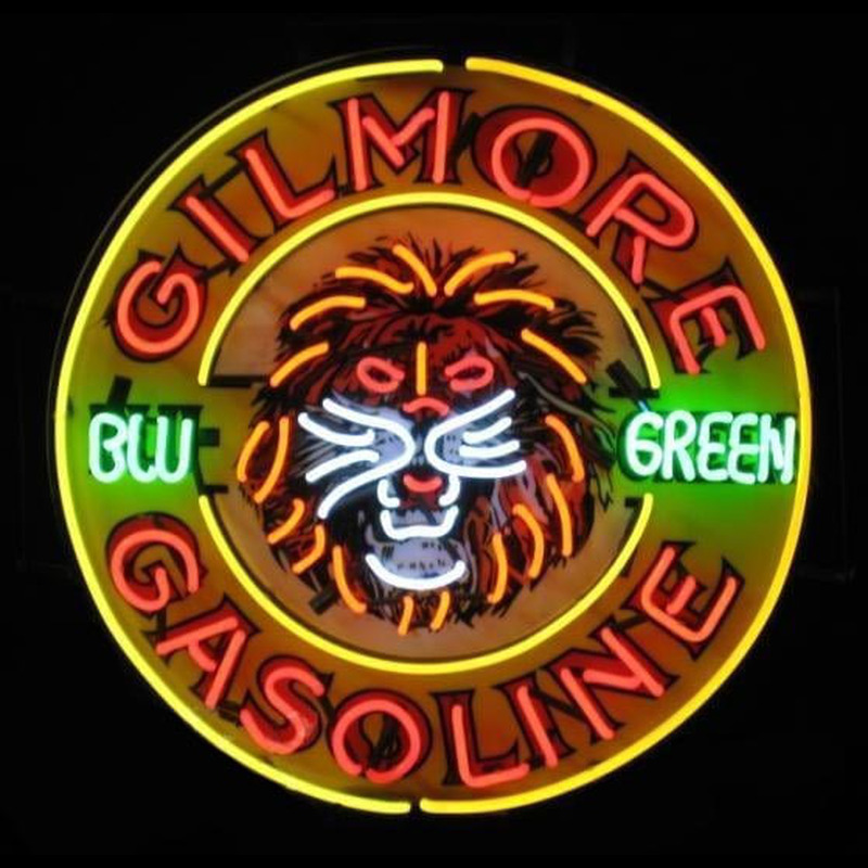 Gilmore Gasoline Enseigne Néon