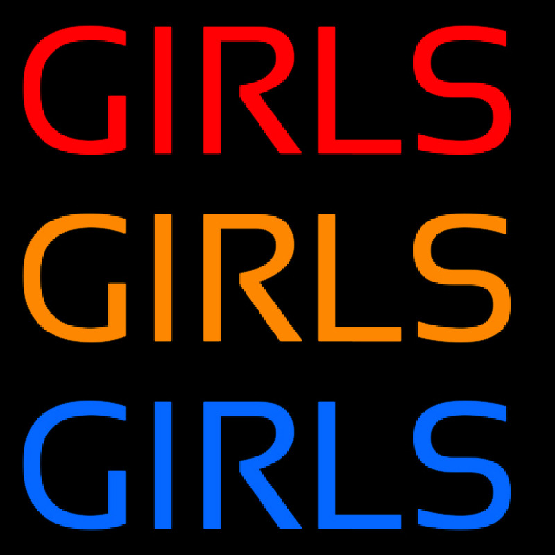 Girls Enseigne Néon