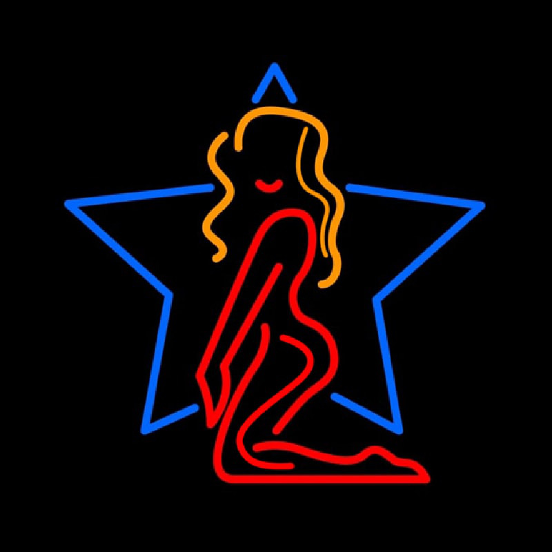 Girls Logo Enseigne Néon