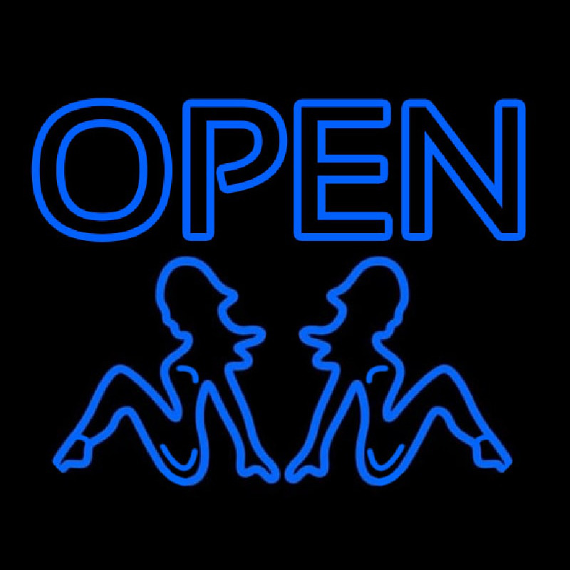 Girls Strip Club Open Enseigne Néon