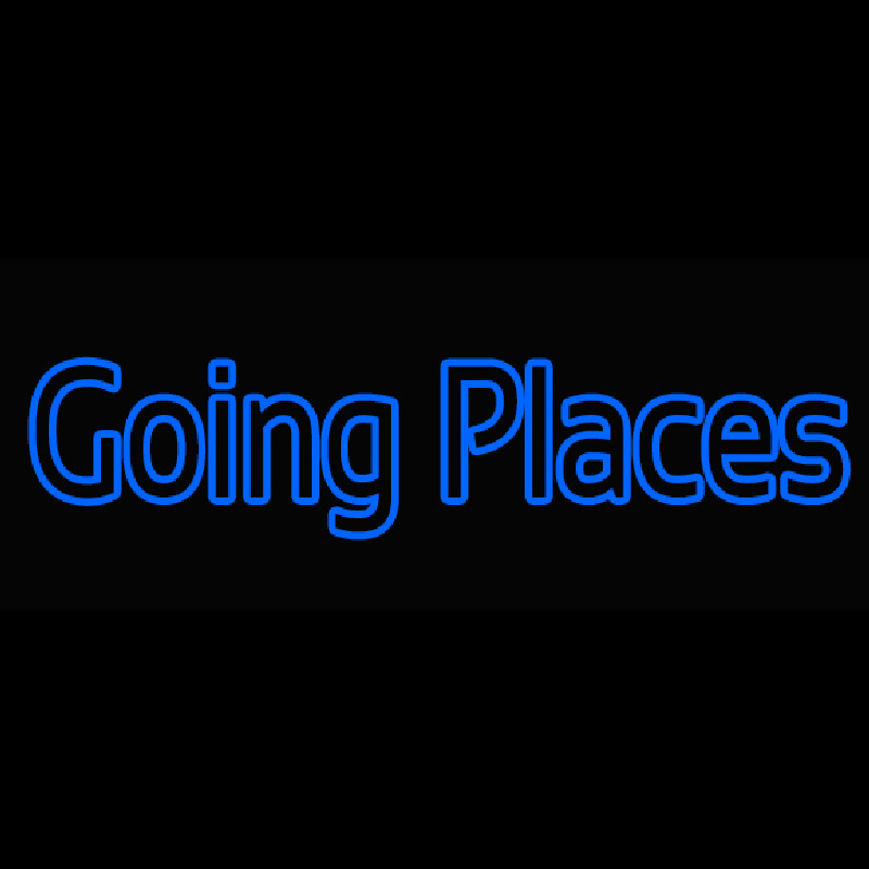 Going Places Enseigne Néon