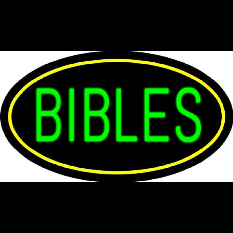 Green Bibles Enseigne Néon