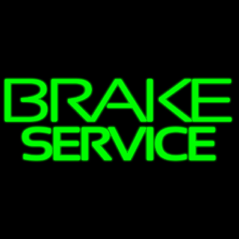 Green Brake Service Enseigne Néon