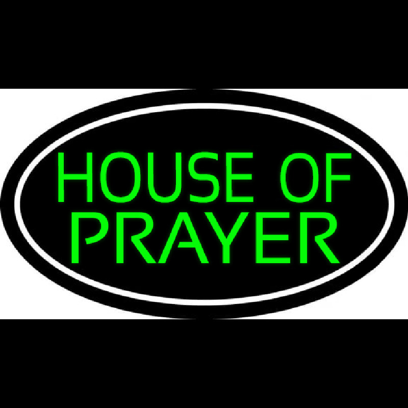 Green House Of Prayer Enseigne Néon