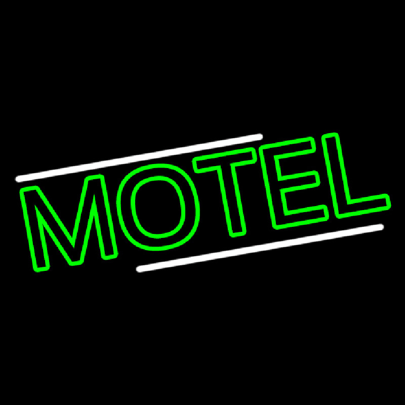 Green Motel Enseigne Néon