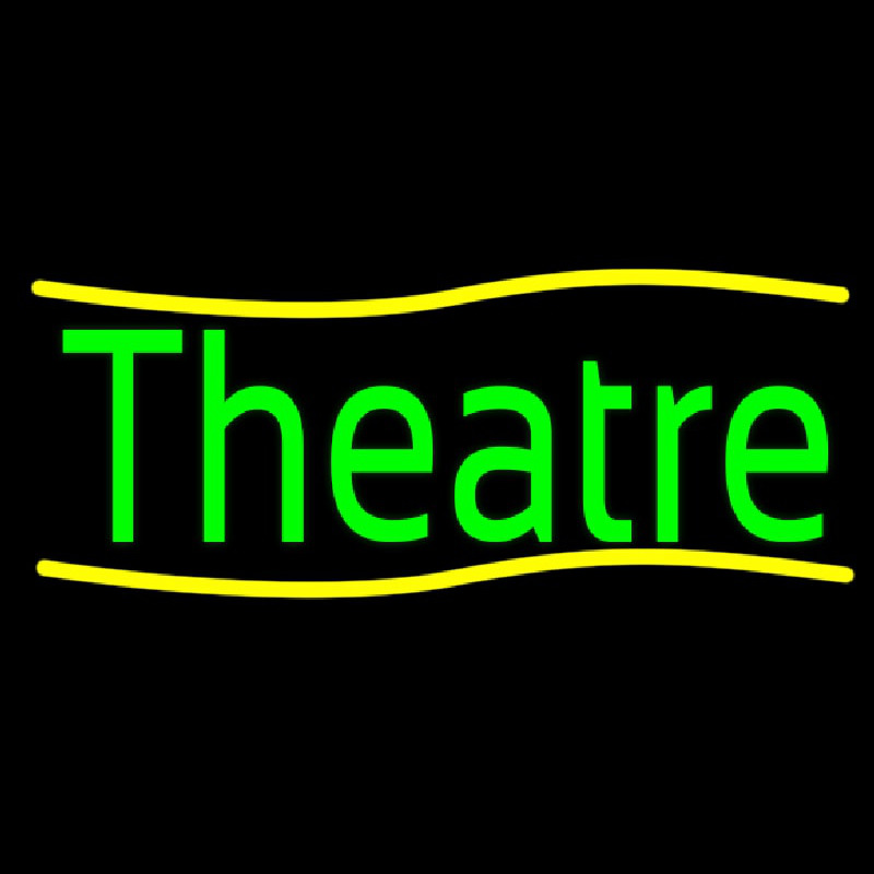 Green Theatre Enseigne Néon