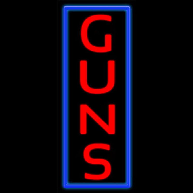 Guns Enseigne Néon