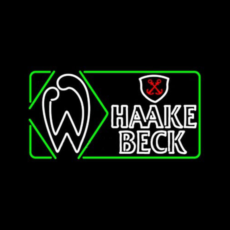 Haake Becks Beer Enseigne Néon