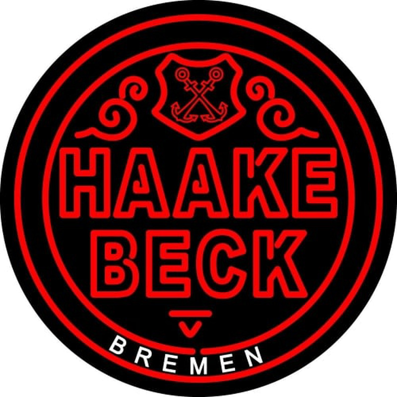 Haake Becks Beer Enseigne Néon