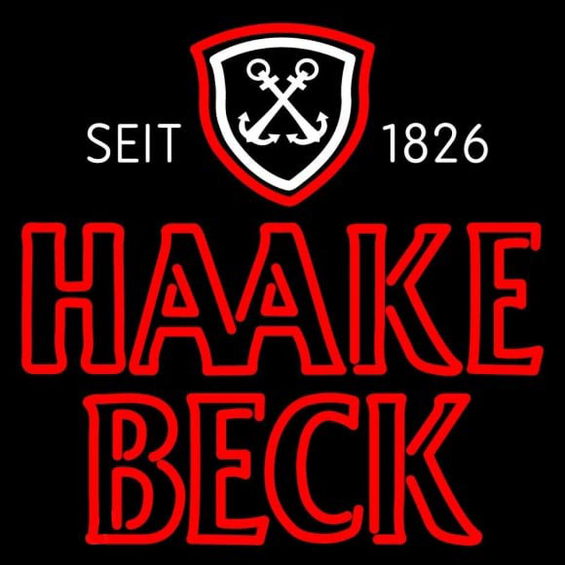 Haake Becks Beer Sign Enseigne Néon