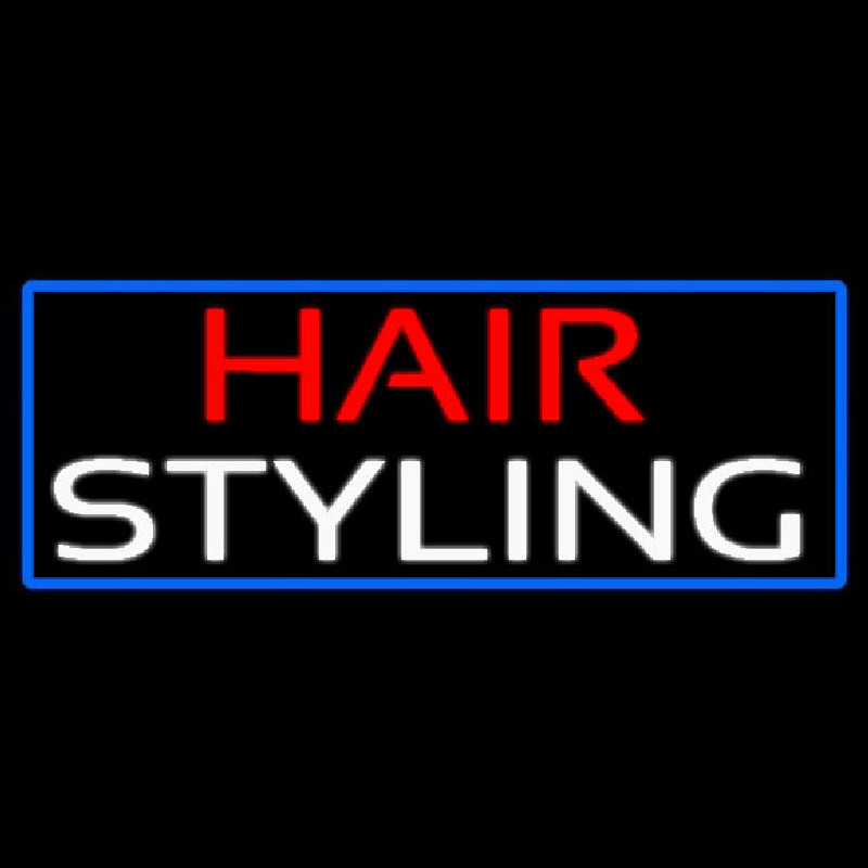 Hair Styling Enseigne Néon