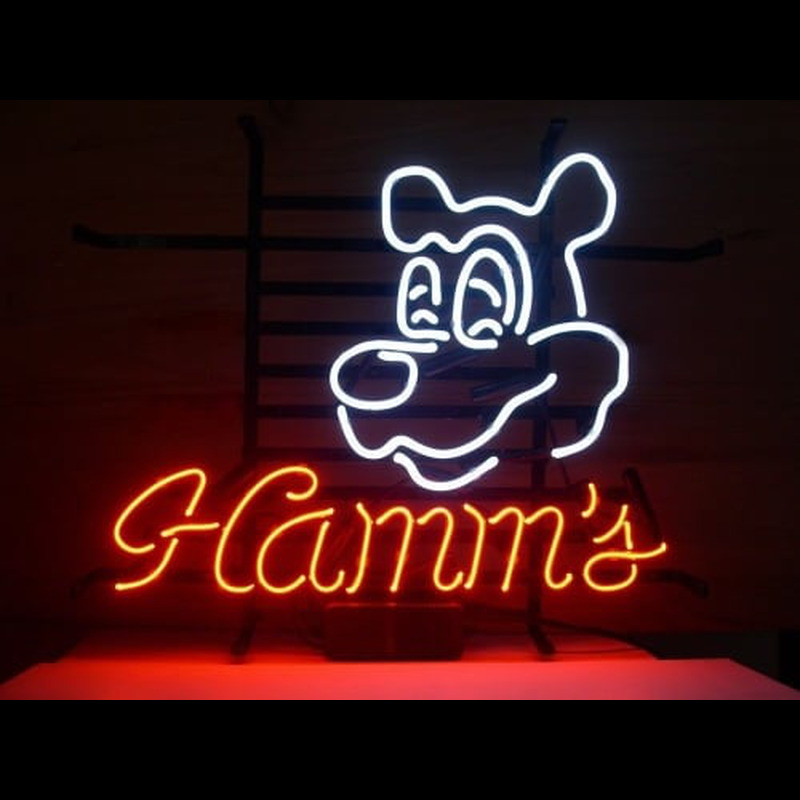 Hamms Dog Enseigne Néon