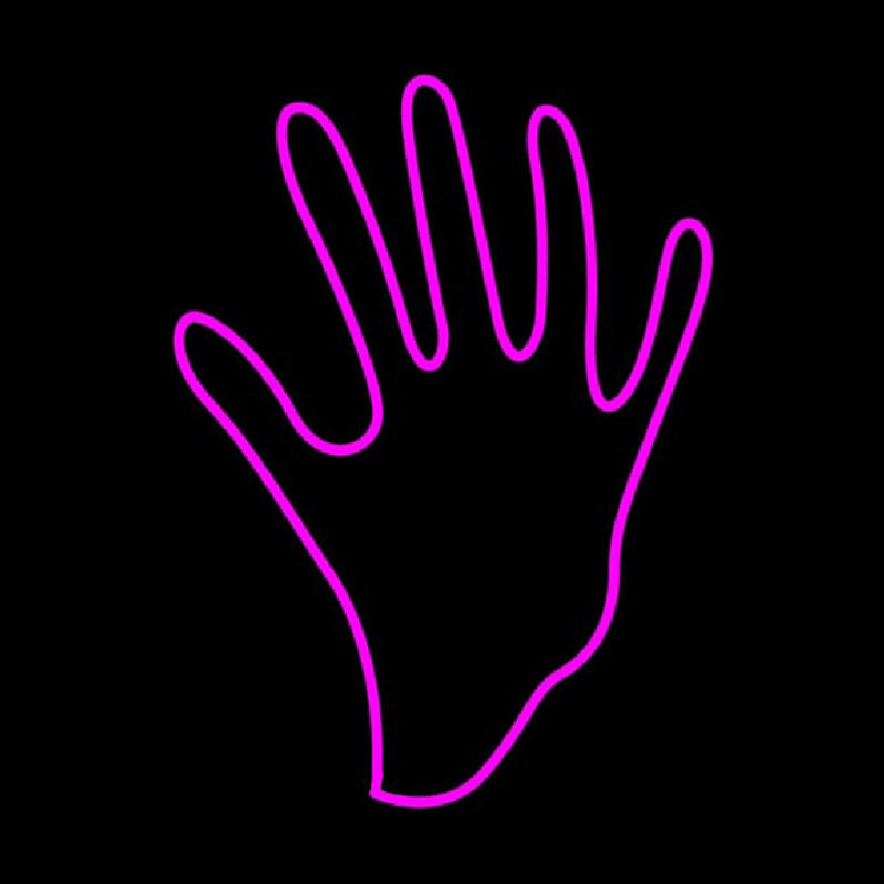 Hand Enseigne Néon